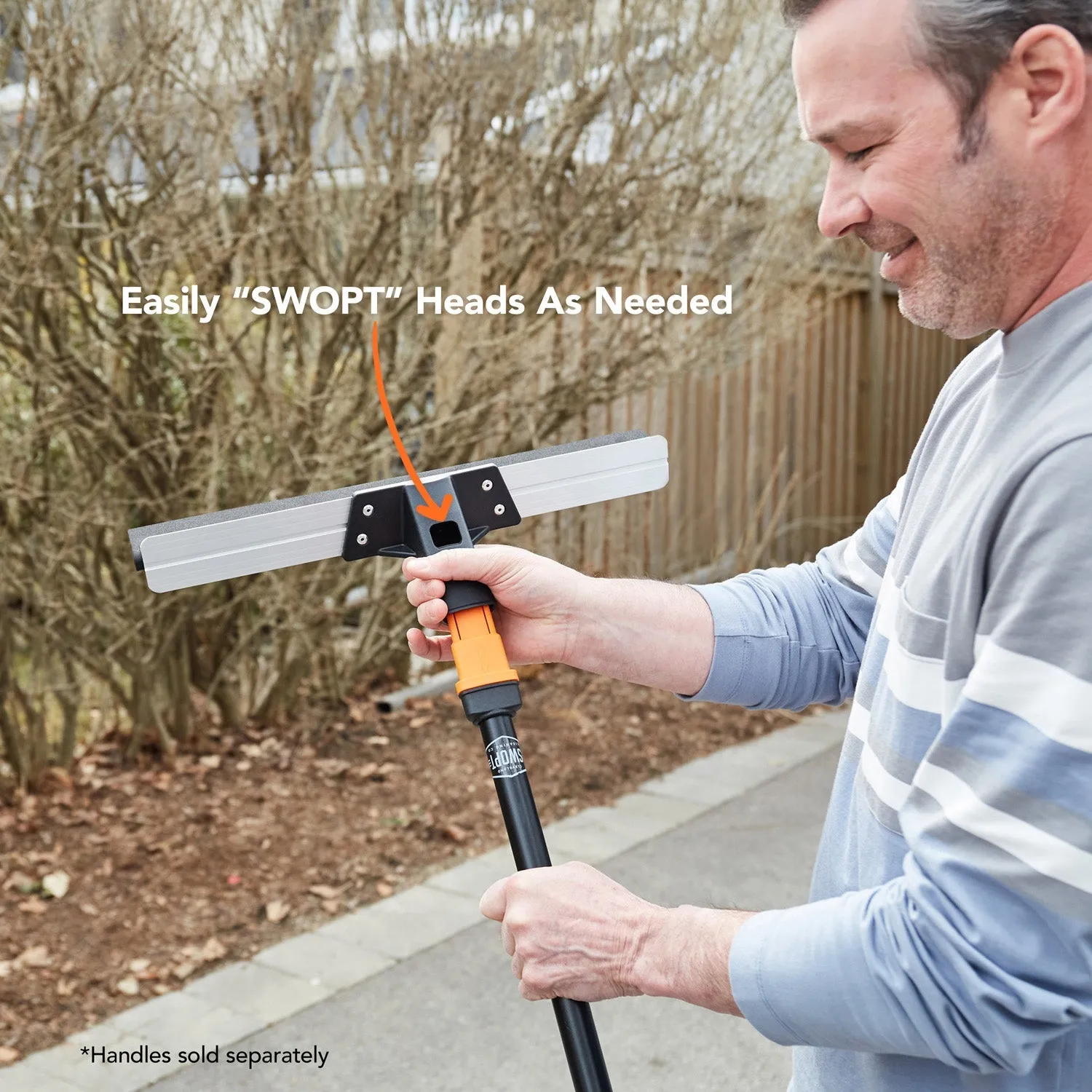 18 in. Floor Squeegee Head