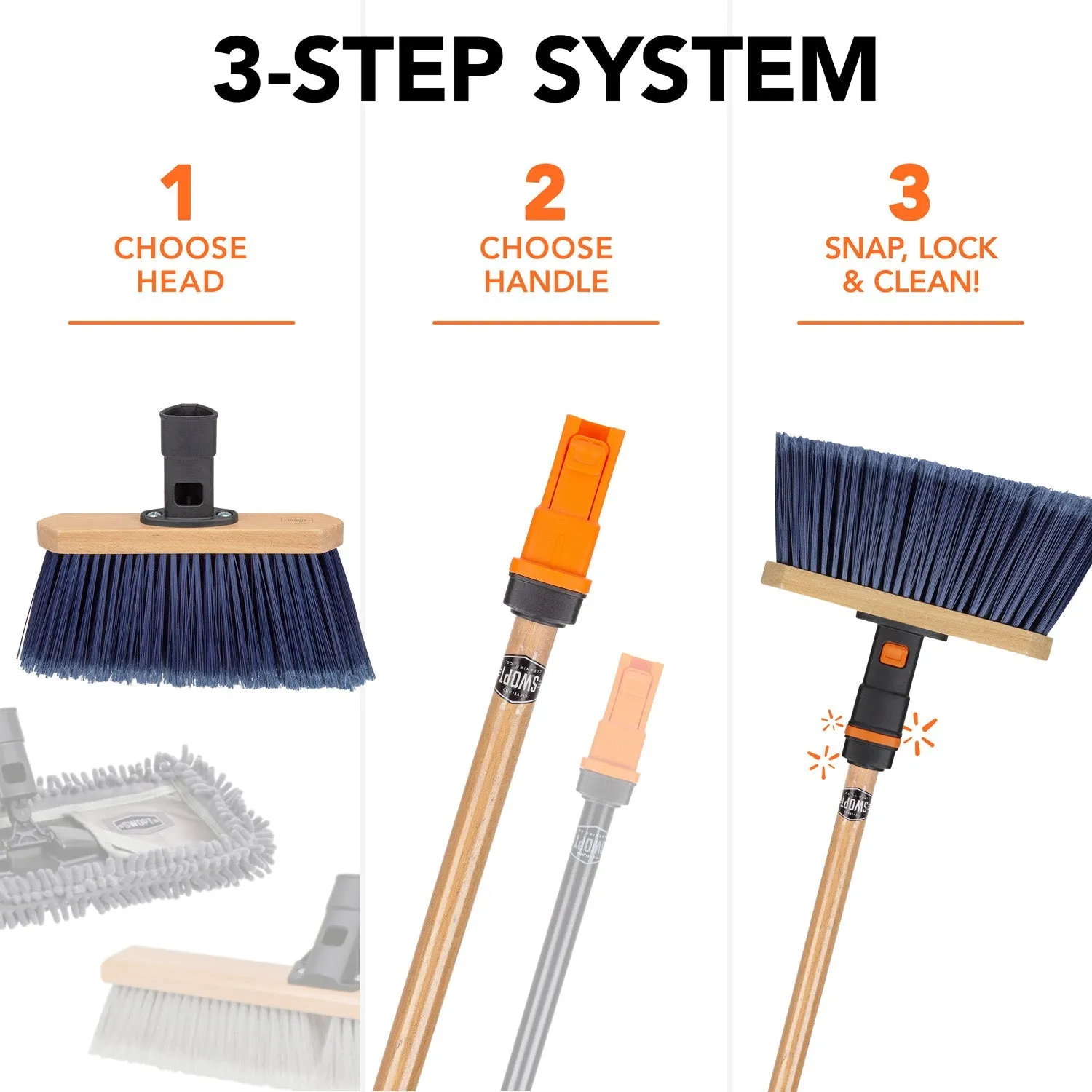 18 in. Floor Squeegee Head