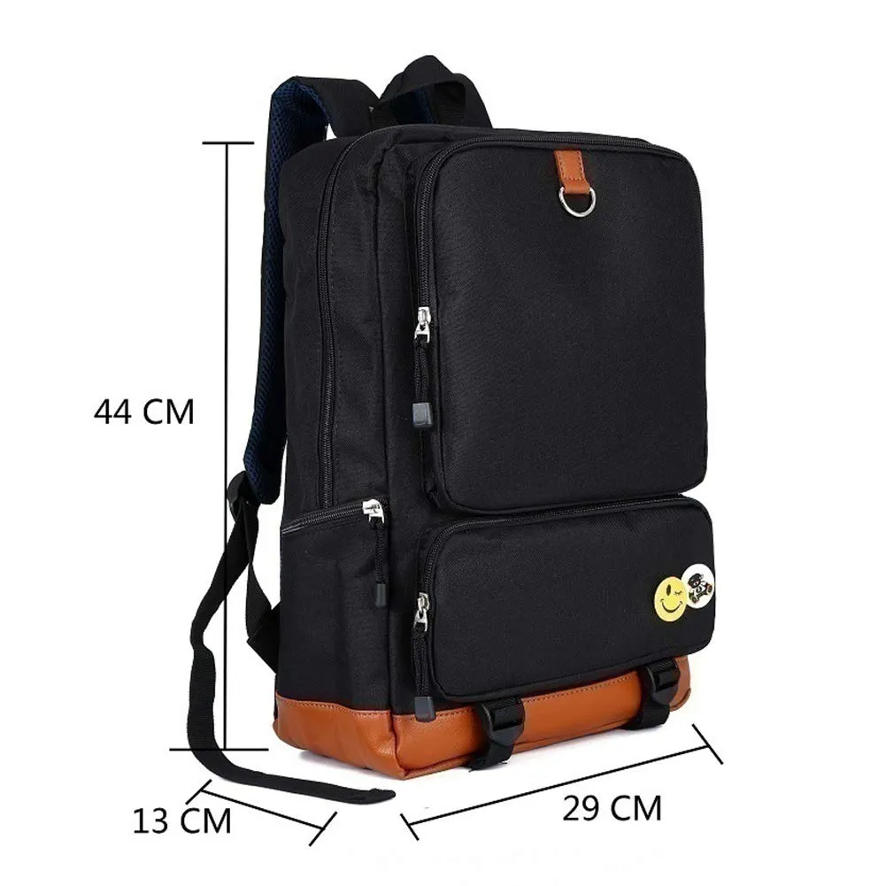 Anime My Hero Academia Collage Book Bag Printed Laptop Backpack
