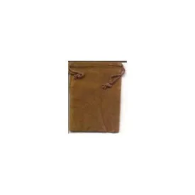 Brown Velveteen Bag