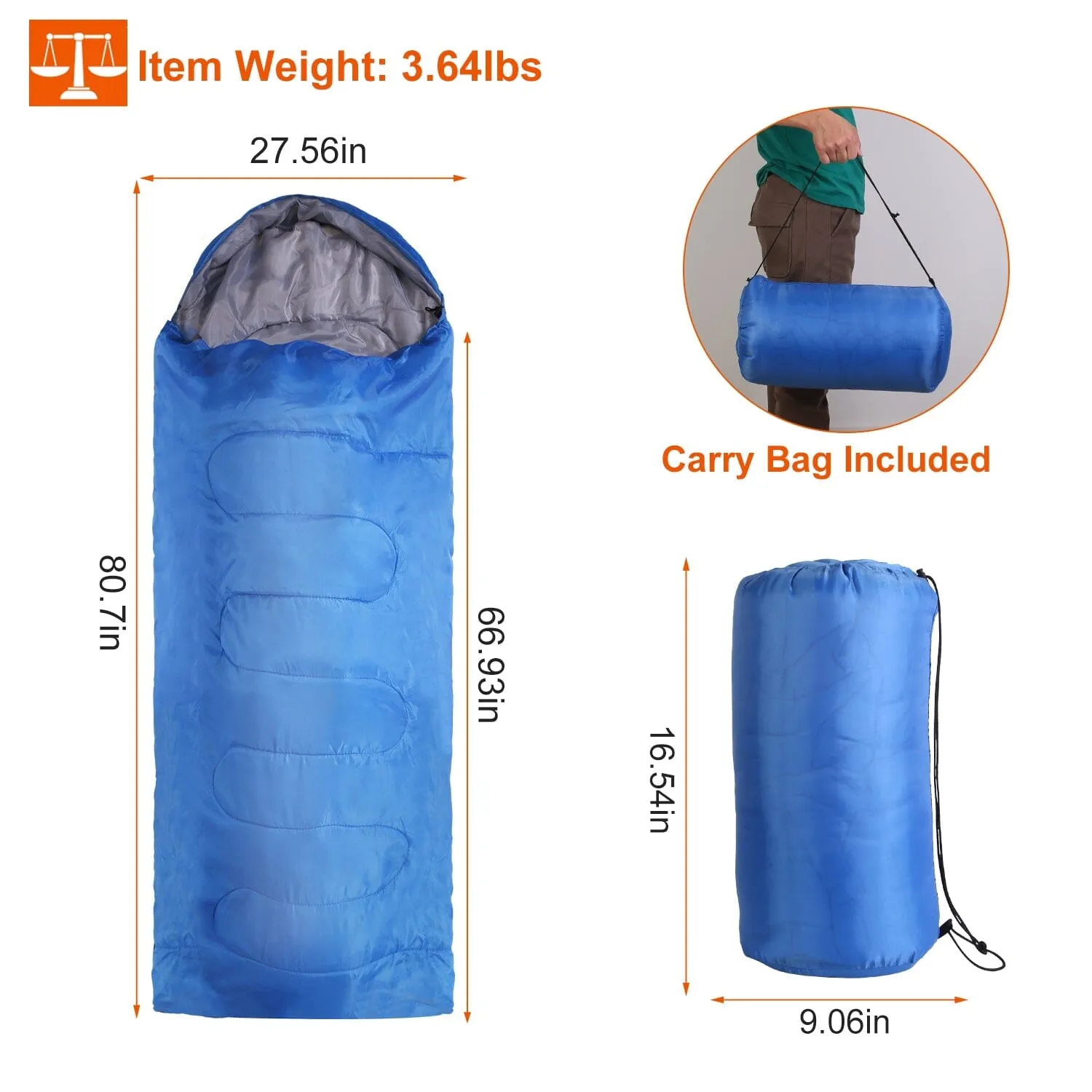 Camping Sleeping Bags for Adults