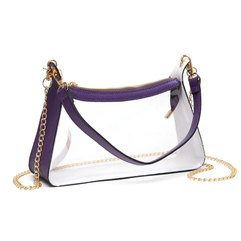 Clear Purse - Purple
