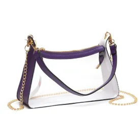 Clear Purse - Purple
