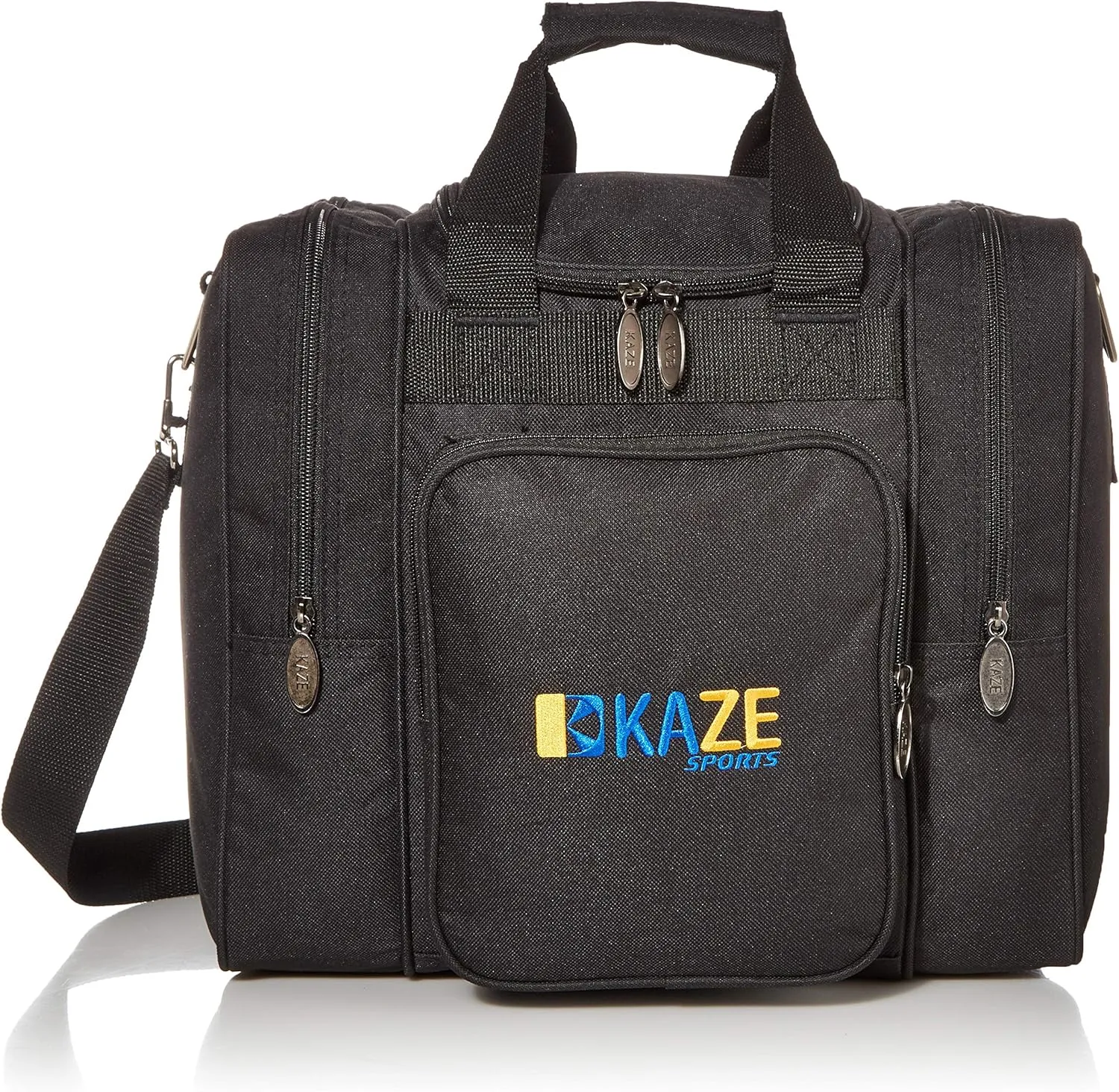Deluxe Bowling Bag for Single Ball - Tote Bag with Two Side Pockets