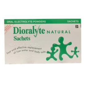 Dioralyte Natural Flavour Rehydration Salts Sachets x 20