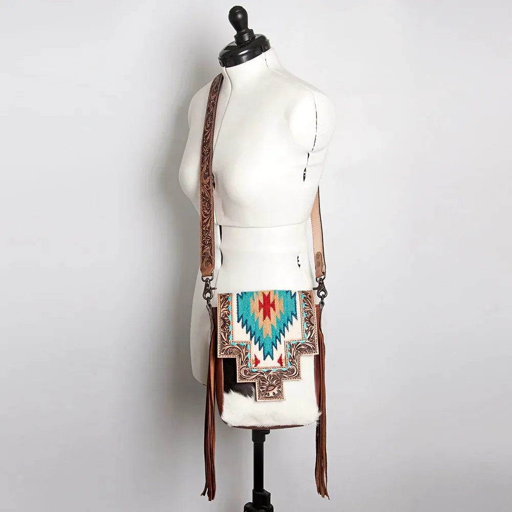 Echo Canyon Western Leather Crossbody Purse