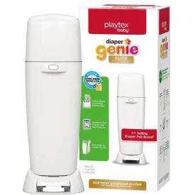 Elite Diaper Pail - White