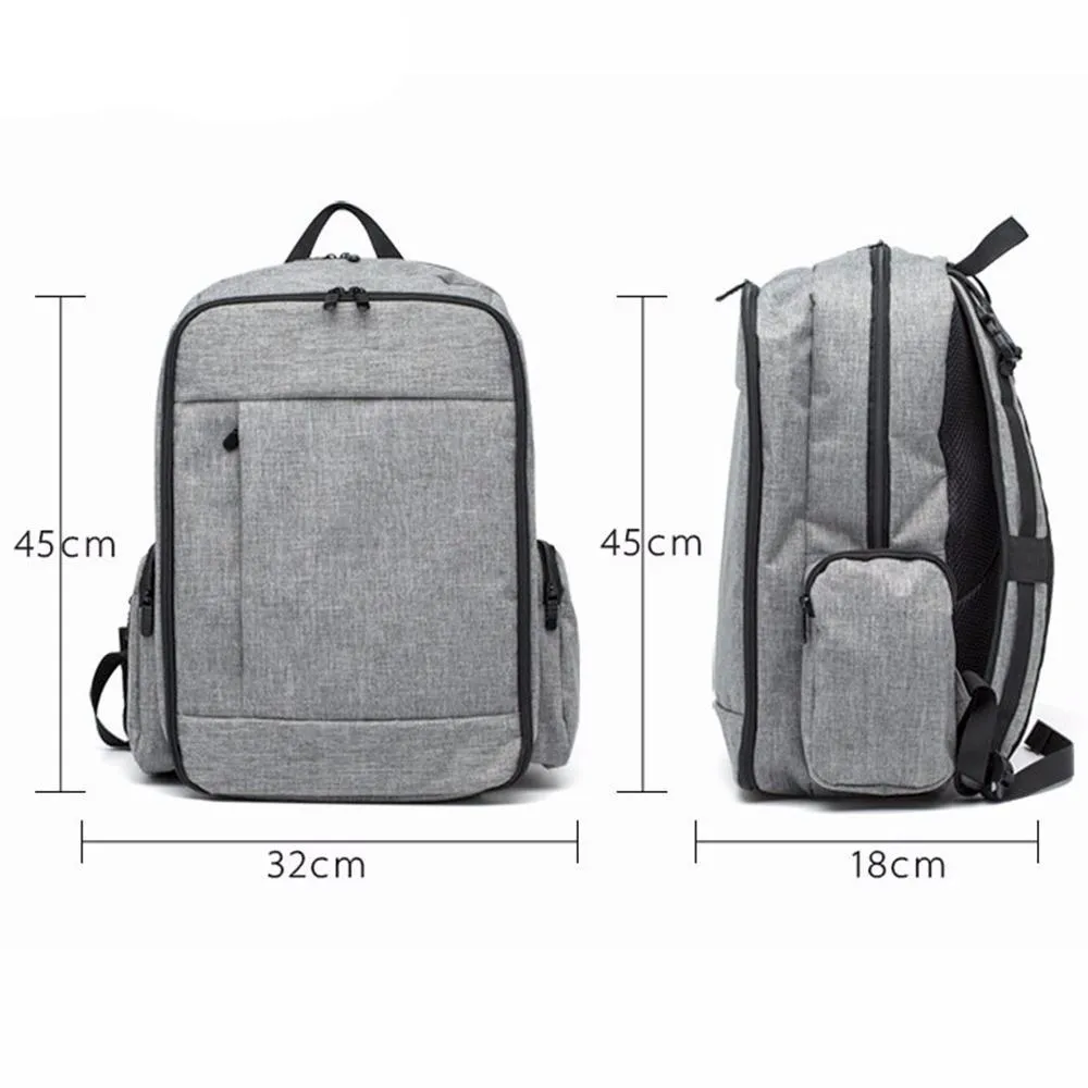 Fashion Large Baby Diaper/Nappy Backpack  - Gray,Blue,Red,Black