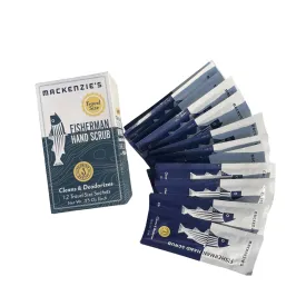 Fisherman Hand Scrub Travel Sized Sachets - Pack of 12