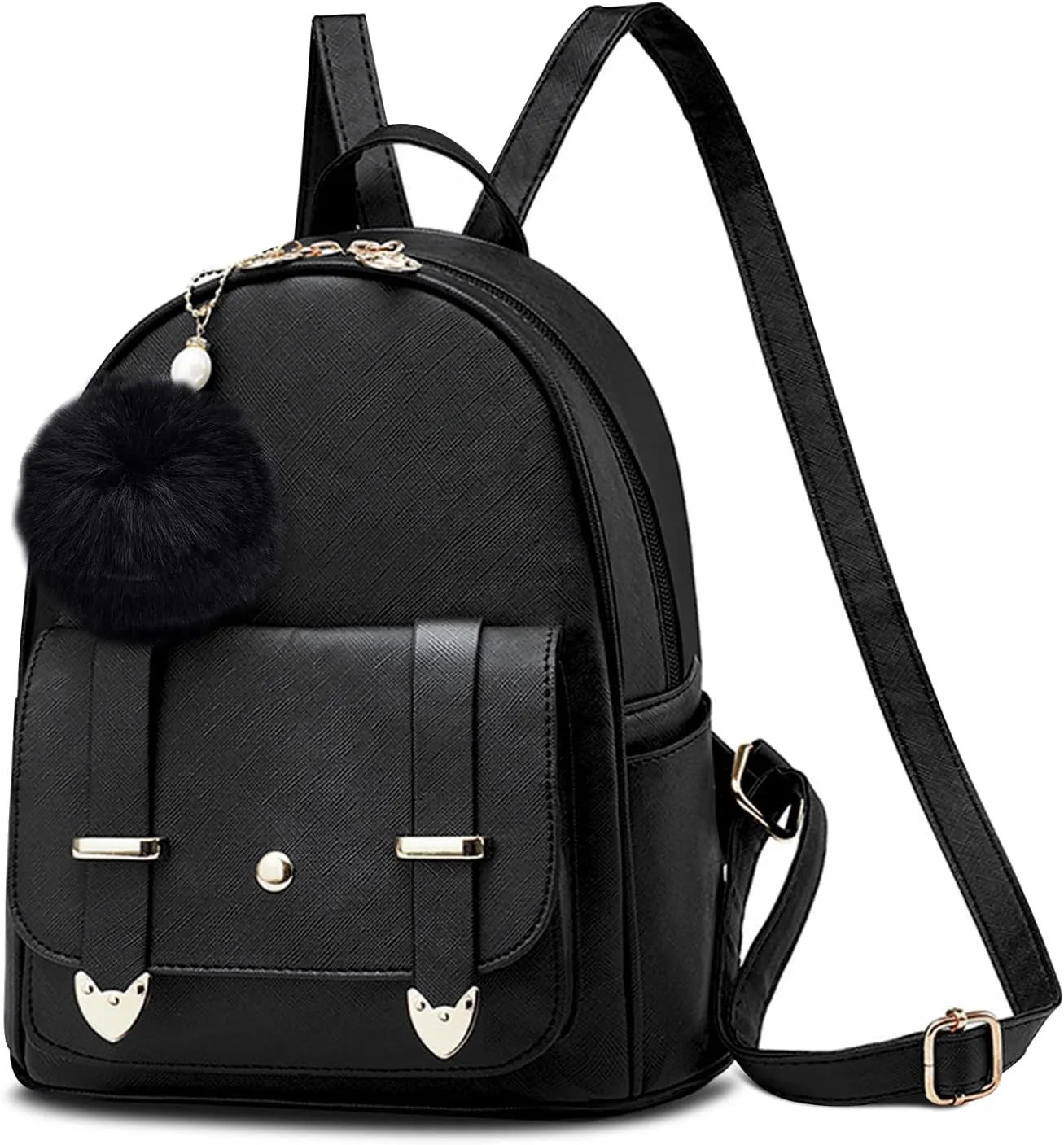 Girls Cute Mini Backpack Purse Kids Backpack Fashion School Bags PU Leather Casual Backpack for Teens Women