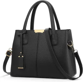 GOIACII Tote Bag for Women Top Handle Handbags Ladies Satchel Shoulder Purse for Work Leather
