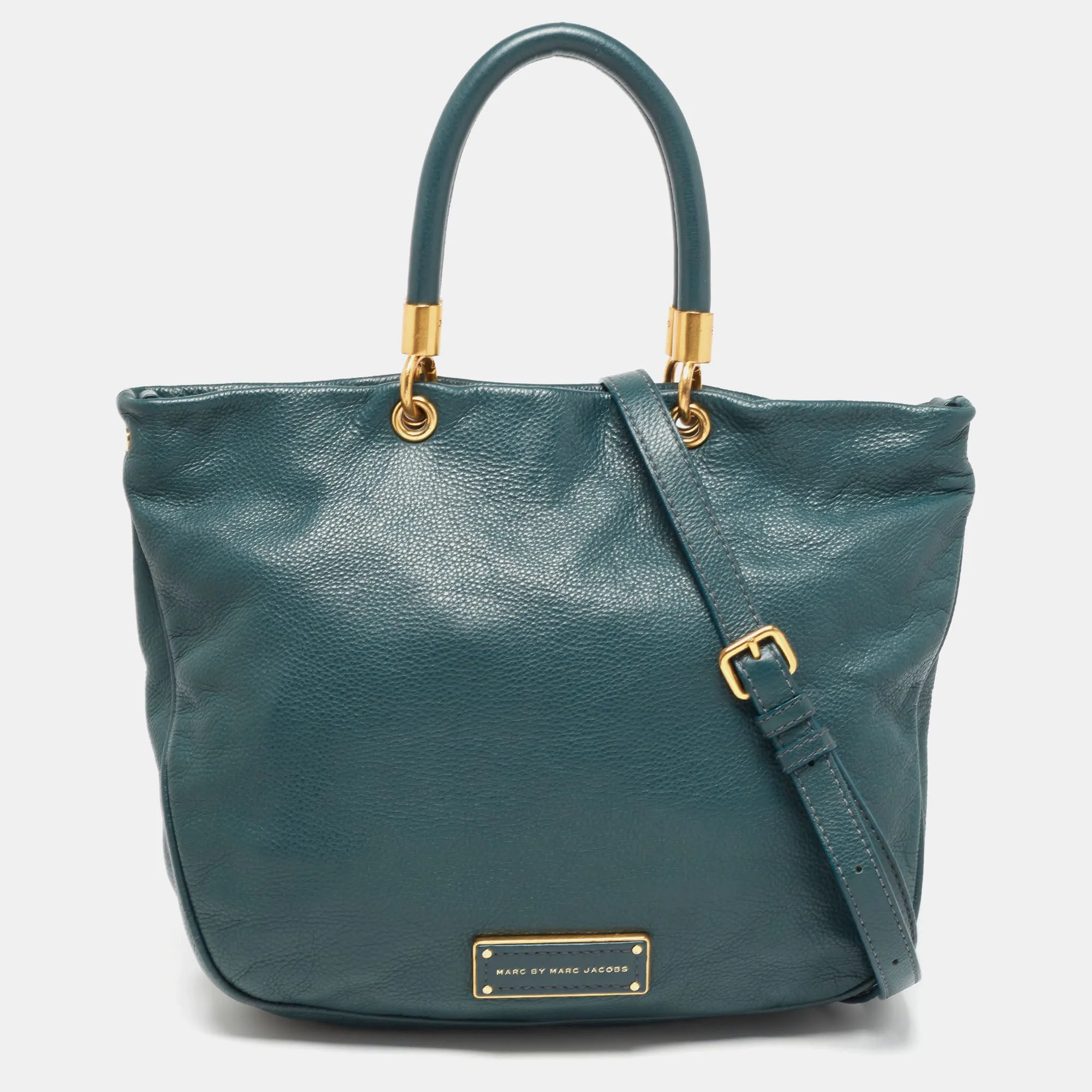 Green Leather Too Hot to Handle Tote