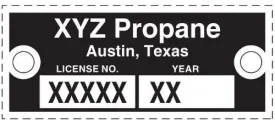 Installation Tags Custom Order