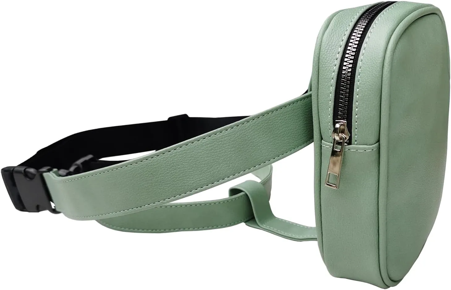 Larswon Women's Waist Pack, Black, Small