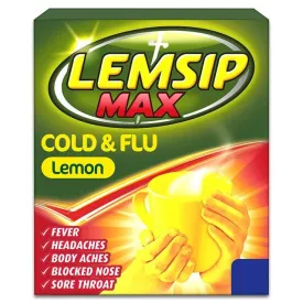 Lemsip Max Cold & Flu Lemon Sachets x 10