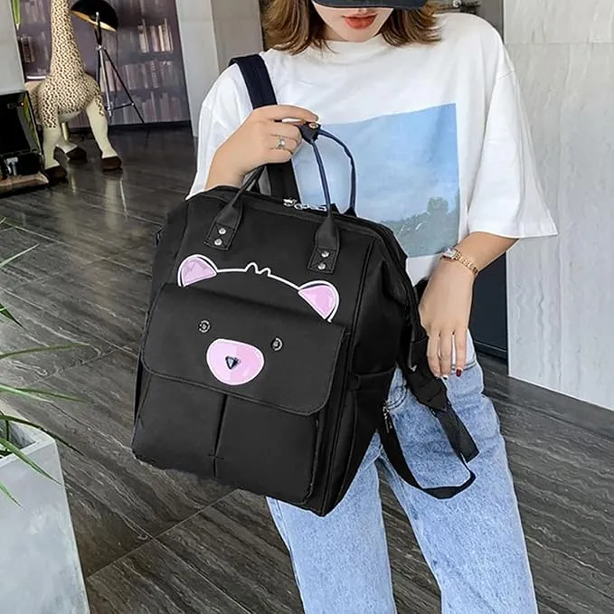 Maternity Backpack Baby Boy Girl  Diaper Bag Bear Printed
