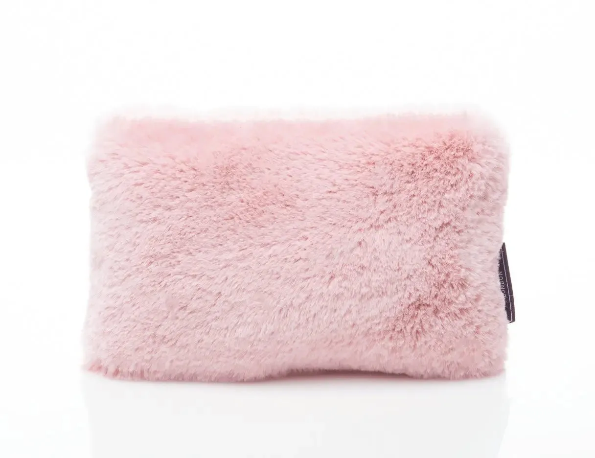 MEDIUM FAUX FUR BLACK BAGPADS
