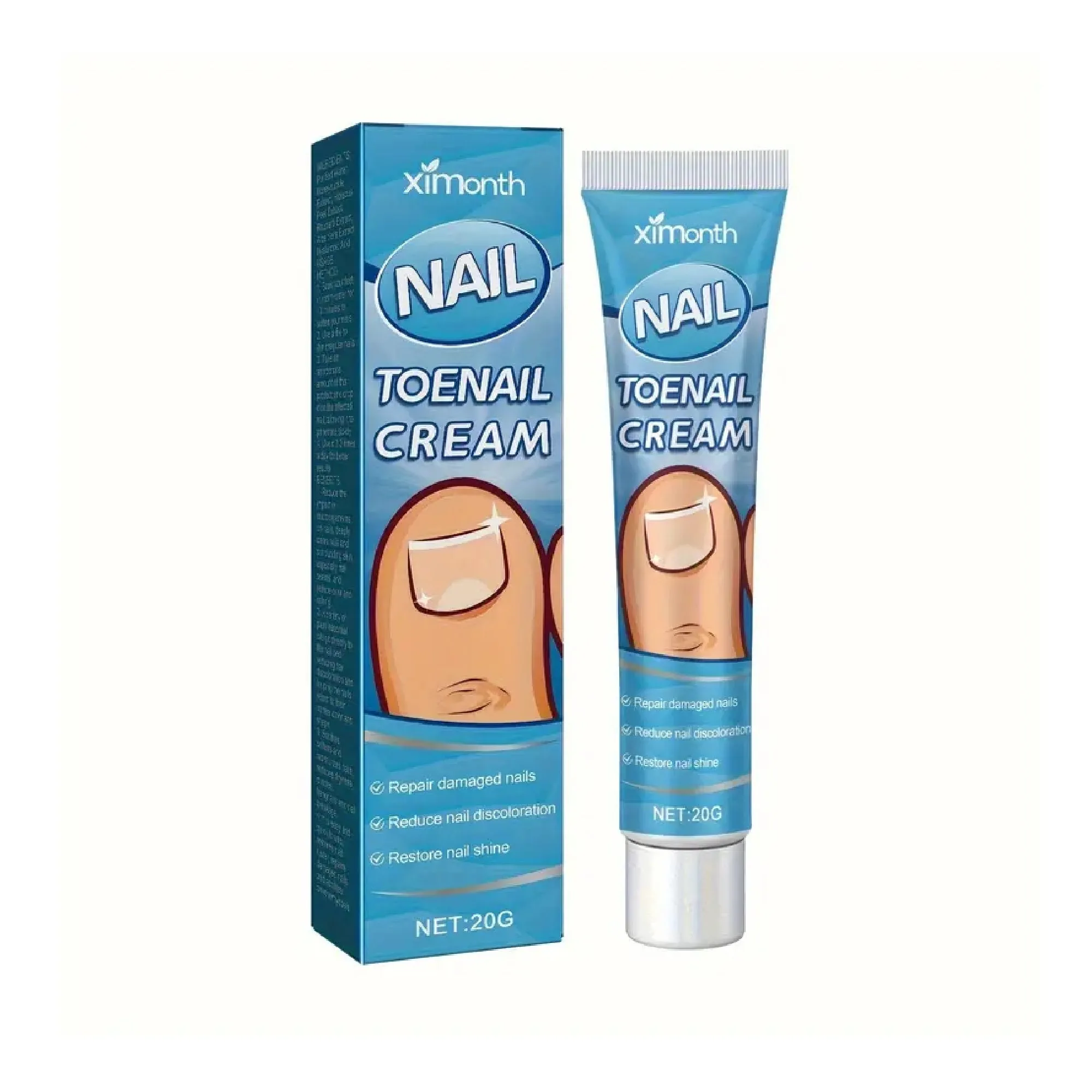 Nail Toenail Cream,Reudece Discoloration,Repair And Harden Nails,Restore Nail Shine,Keep Nails In Good Condition
