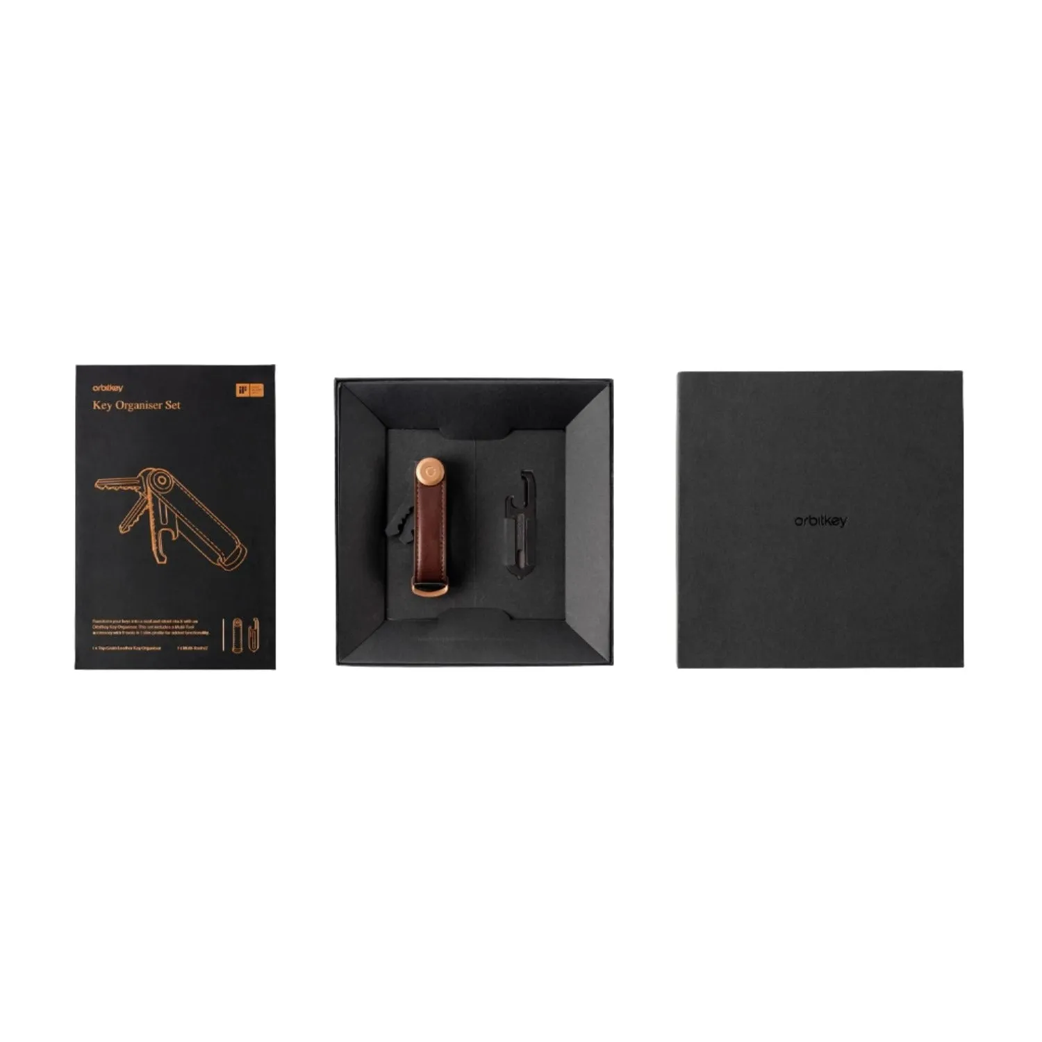 Orbitkey 2.0 Leather Key Organiser   Multi-Tool