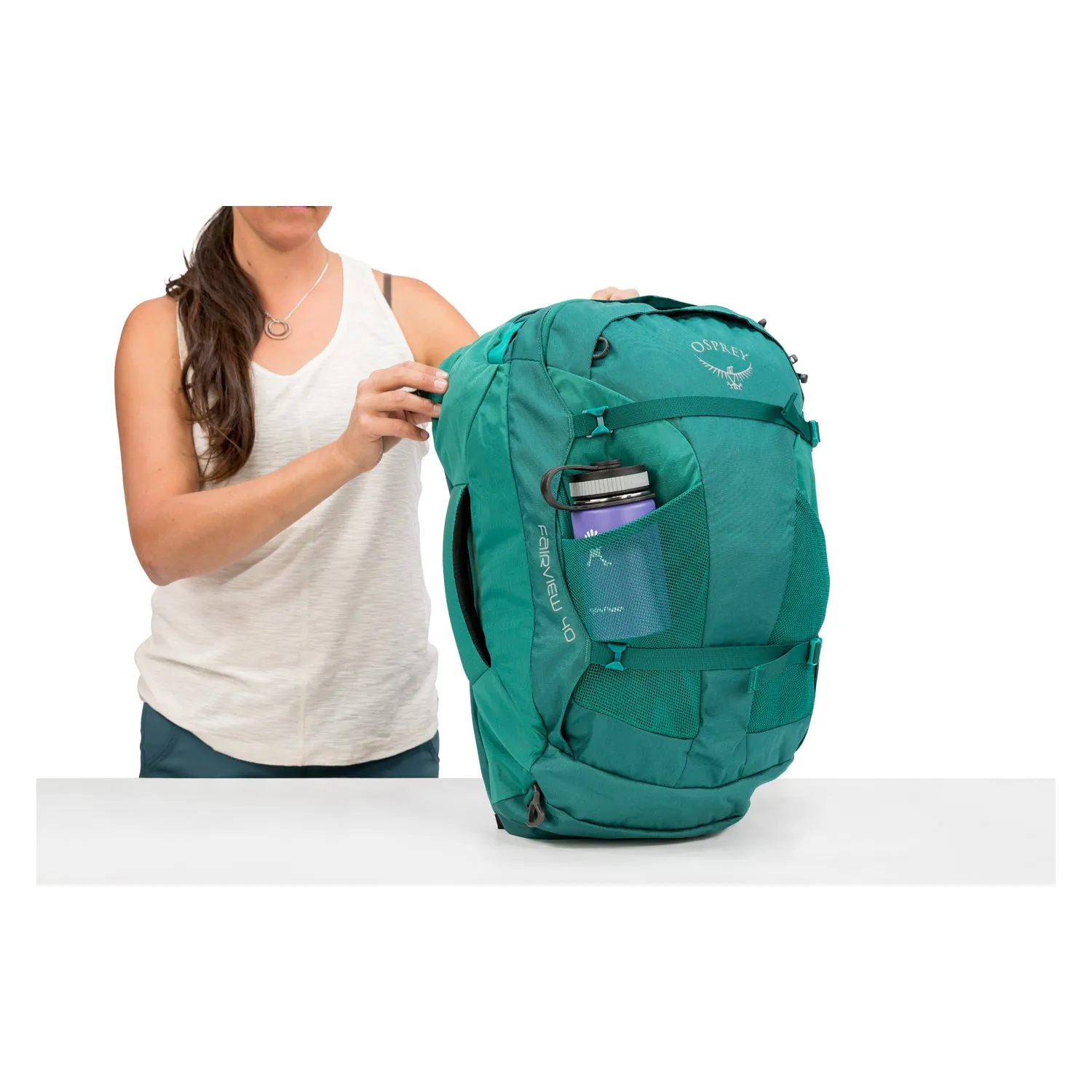Osprey Fairview Travel Pack Carry-On 40 Backpack - Small/Medium - Women's Travel - Trekking