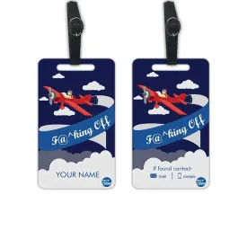 Personalized Luggage Tags with Logo Set of 2 - King
