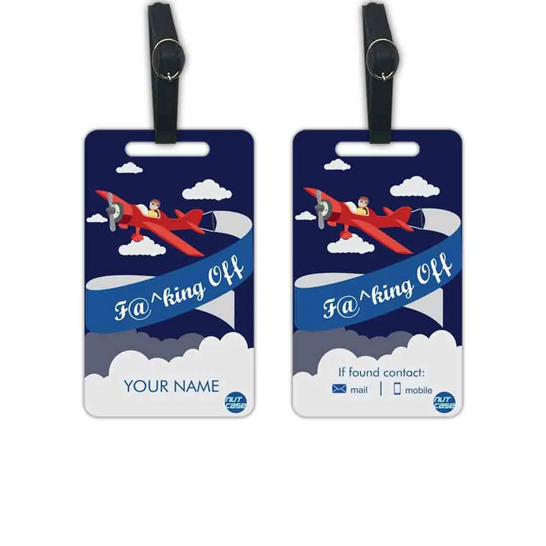 Personalized Luggage Tags with Logo Set of 2 - King
