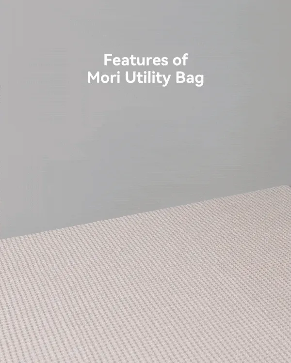 Pleats Olive Grey 4-Way Washable Bag 2.0