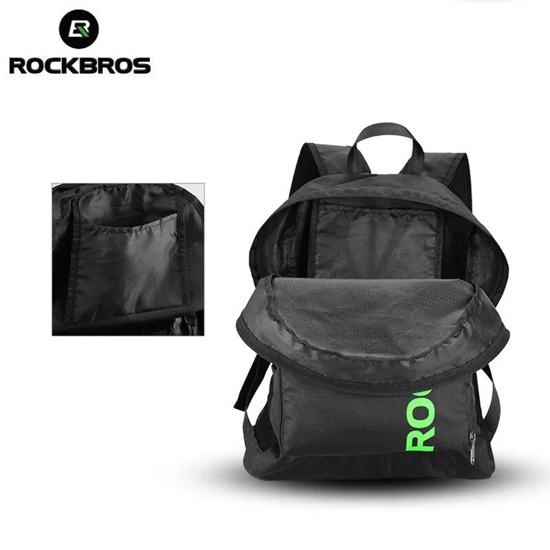 Portable Sports Backpack Rainproof Foldable Bags Hiking Cycling Bicycle Bike Bags Package Travel Bag