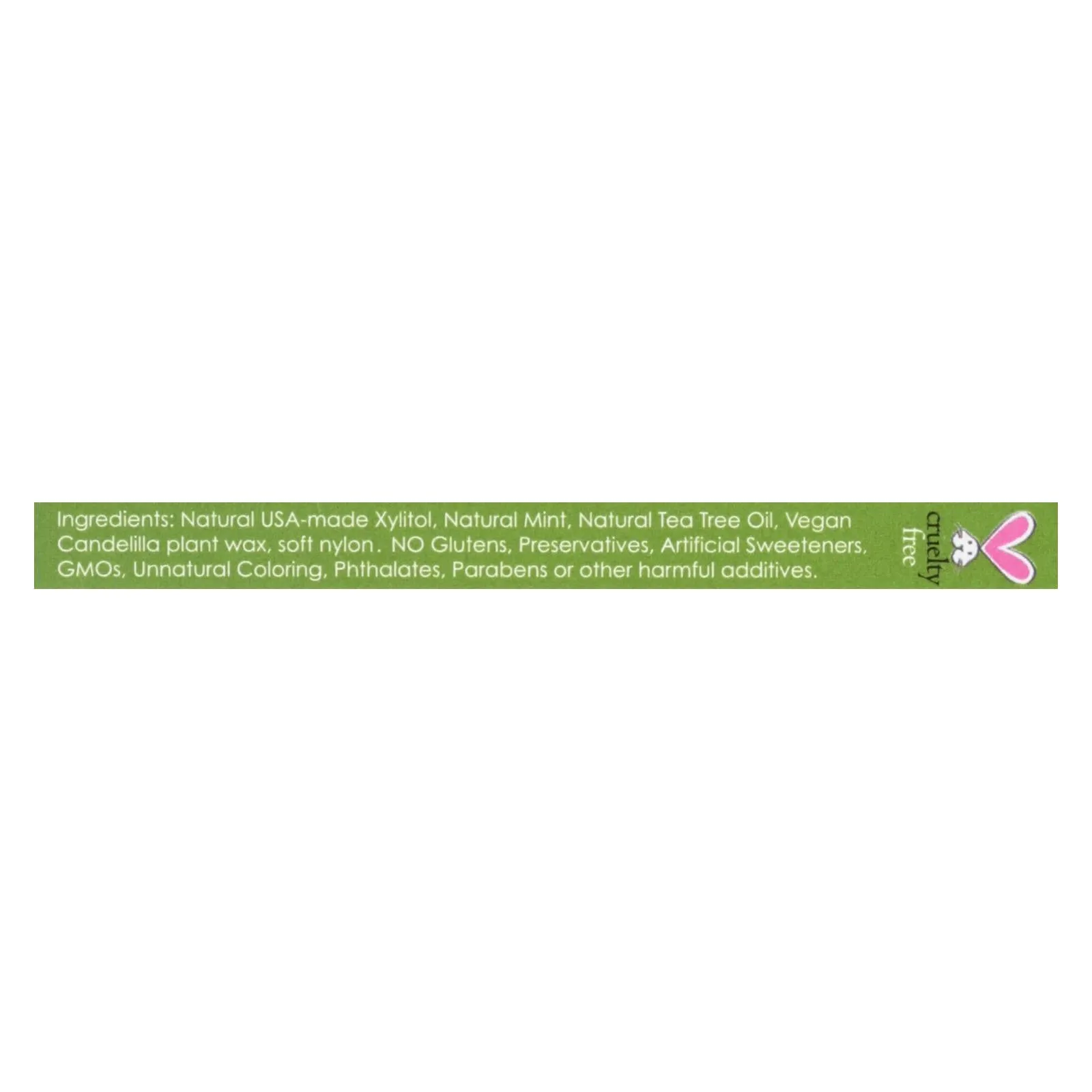 Radius Natural Xylitol Floss Sachets - Pack of 20