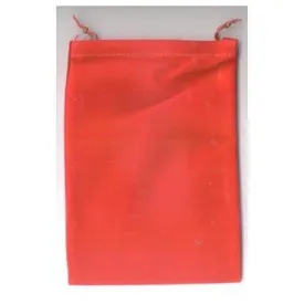 Red Velveteen Bag5 x 7