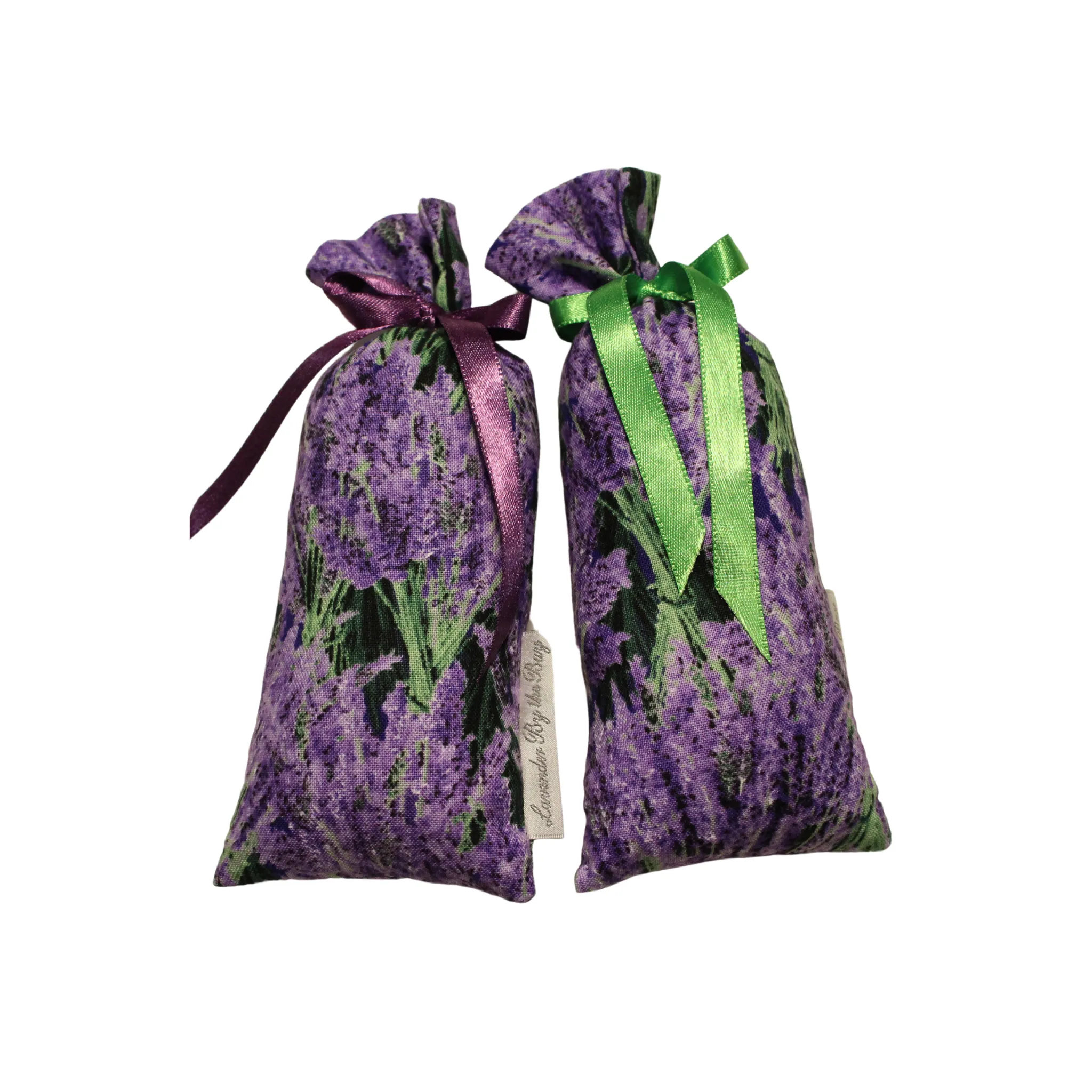 Set of Two Ribbon Lavender Sachets