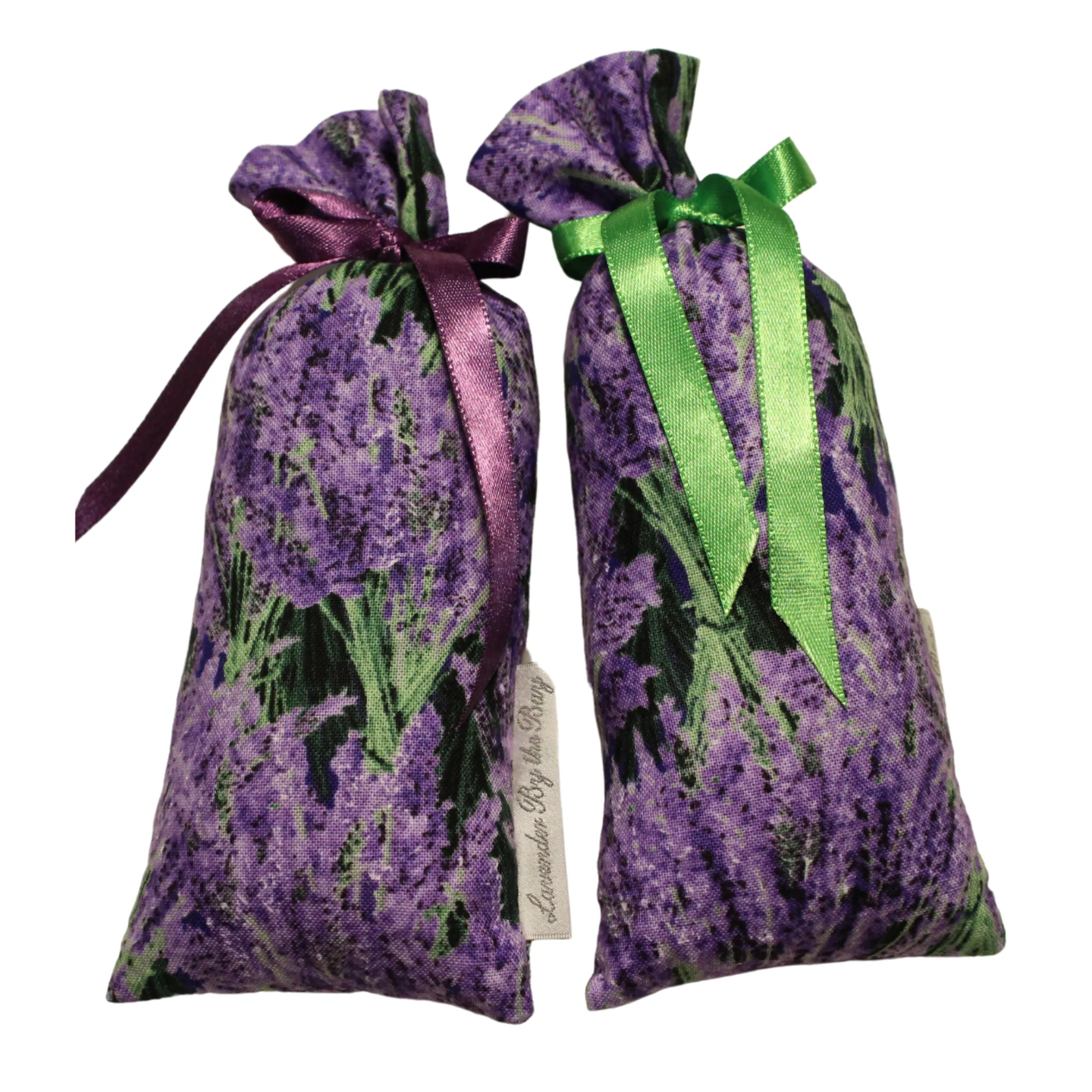 Set of Two Ribbon Lavender Sachets