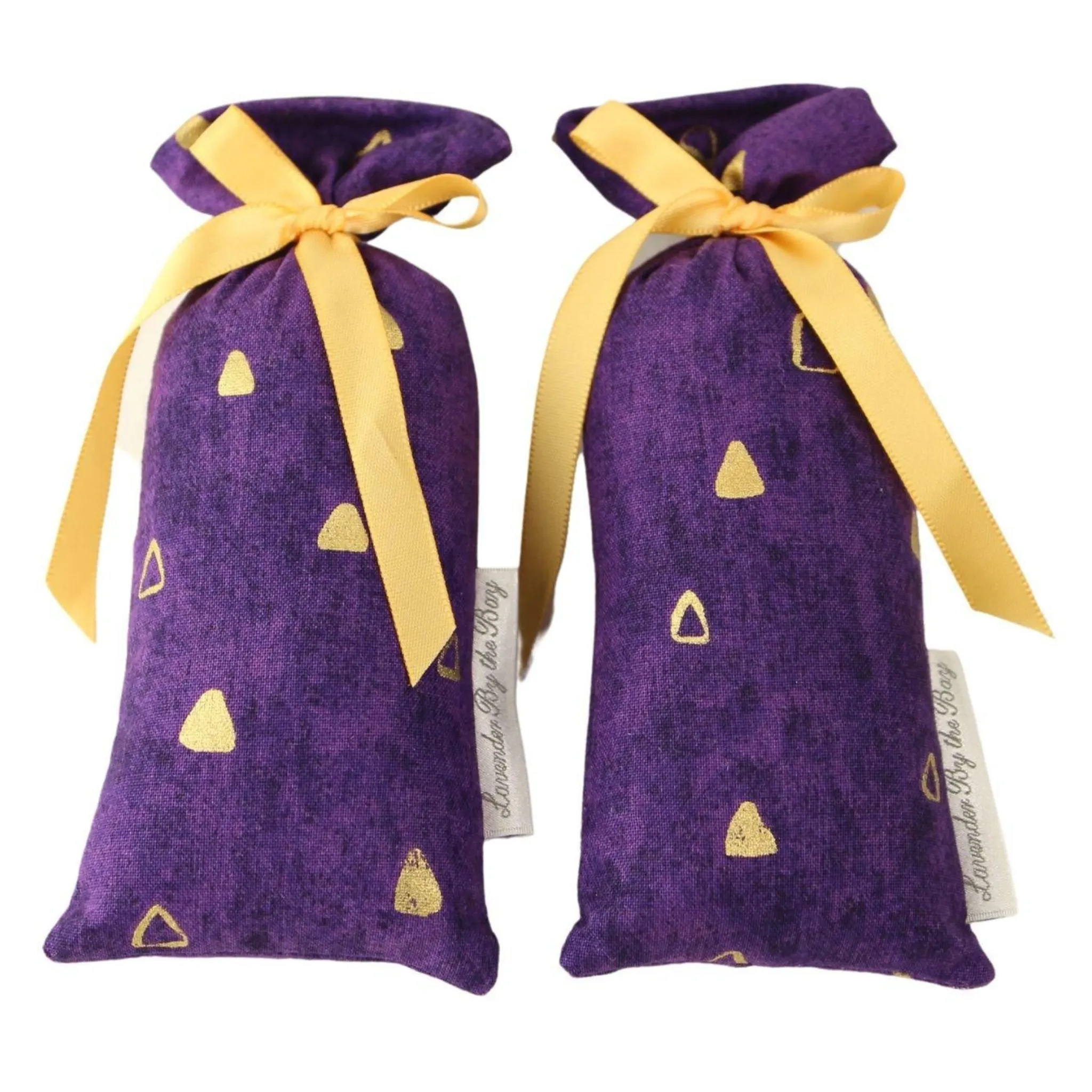 Set of Two Ribbon Lavender Sachets