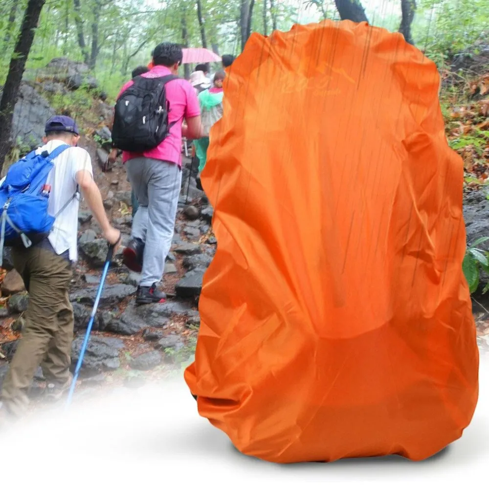 Sidiou Group Backpack Raincoat Waterproof Fabrics Rain Covers Anti-theft Outdoor Luggage Bag Cover