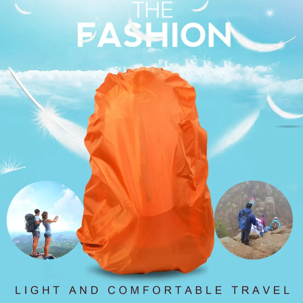 Sidiou Group Backpack Raincoat Waterproof Fabrics Rain Covers Anti-theft Outdoor Luggage Bag Cover