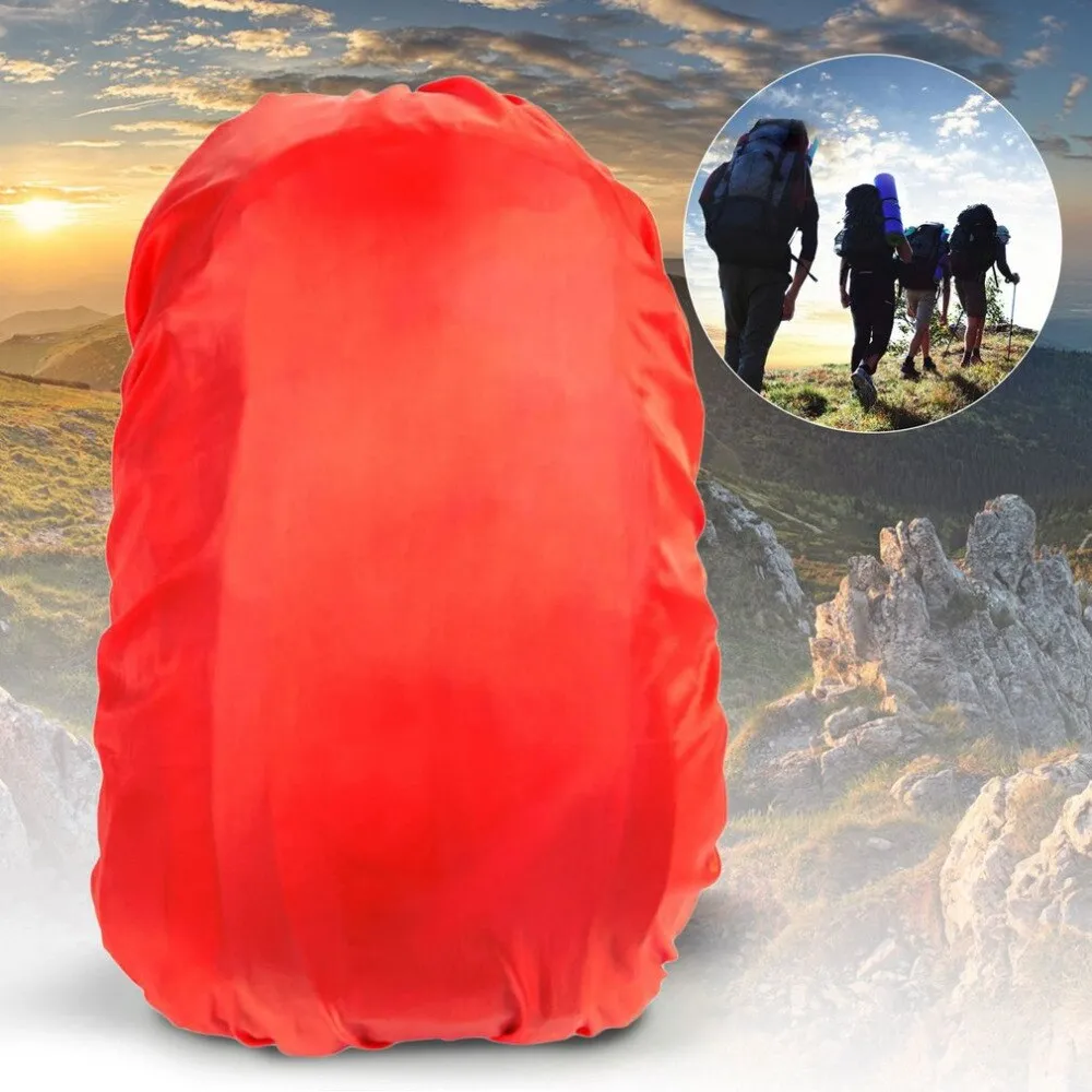 Sidiou Group Backpack Raincoat Waterproof Fabrics Rain Covers Anti-theft Outdoor Luggage Bag Cover