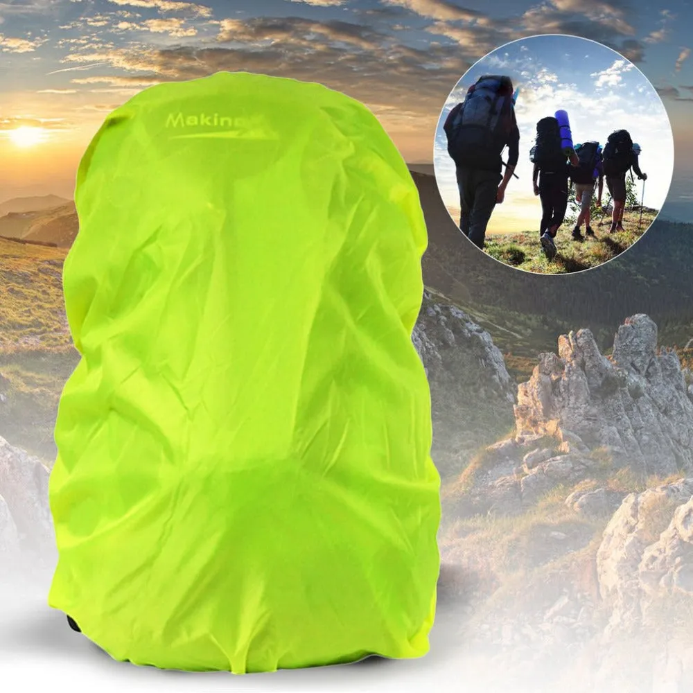 Sidiou Group Backpack Raincoat Waterproof Fabrics Rain Covers Anti-theft Outdoor Luggage Bag Cover