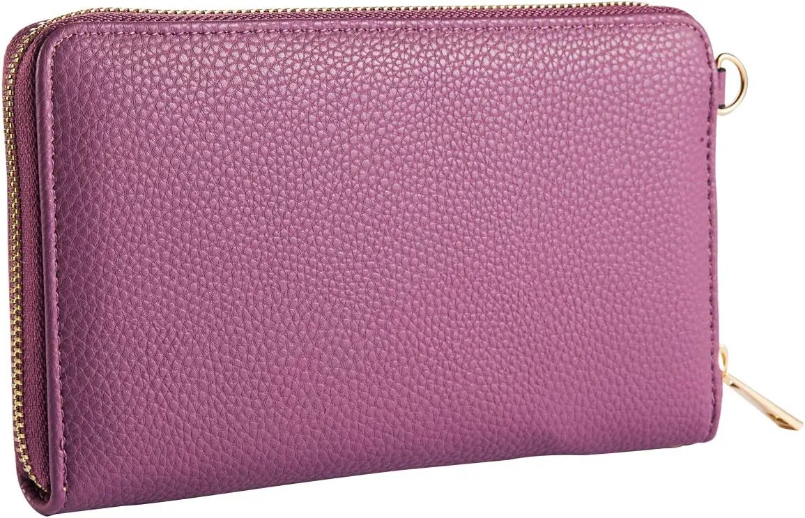Small Crossbody Purse Cell Phone Wristlet Wallet for Women RFID