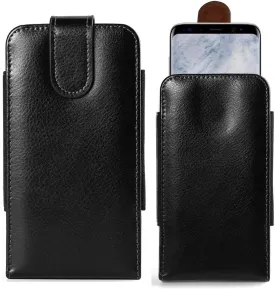 Vertical Swivel Belt Clip Holster Holder Leather Cell Phone Pouch Case Cover for Google Pixel 6 Pro Samsung Galaxy Note 20 Ultra Note 10  S22 Ultra S21  A03 Core A22 5G A32 5G BLU G91 Pro