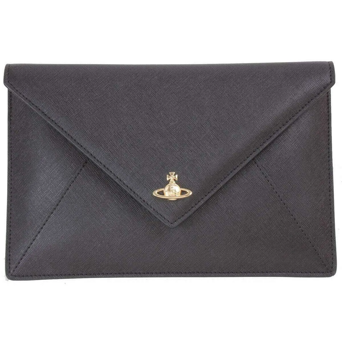 Vivienne Westwood Envelope Clutch Bag - Black