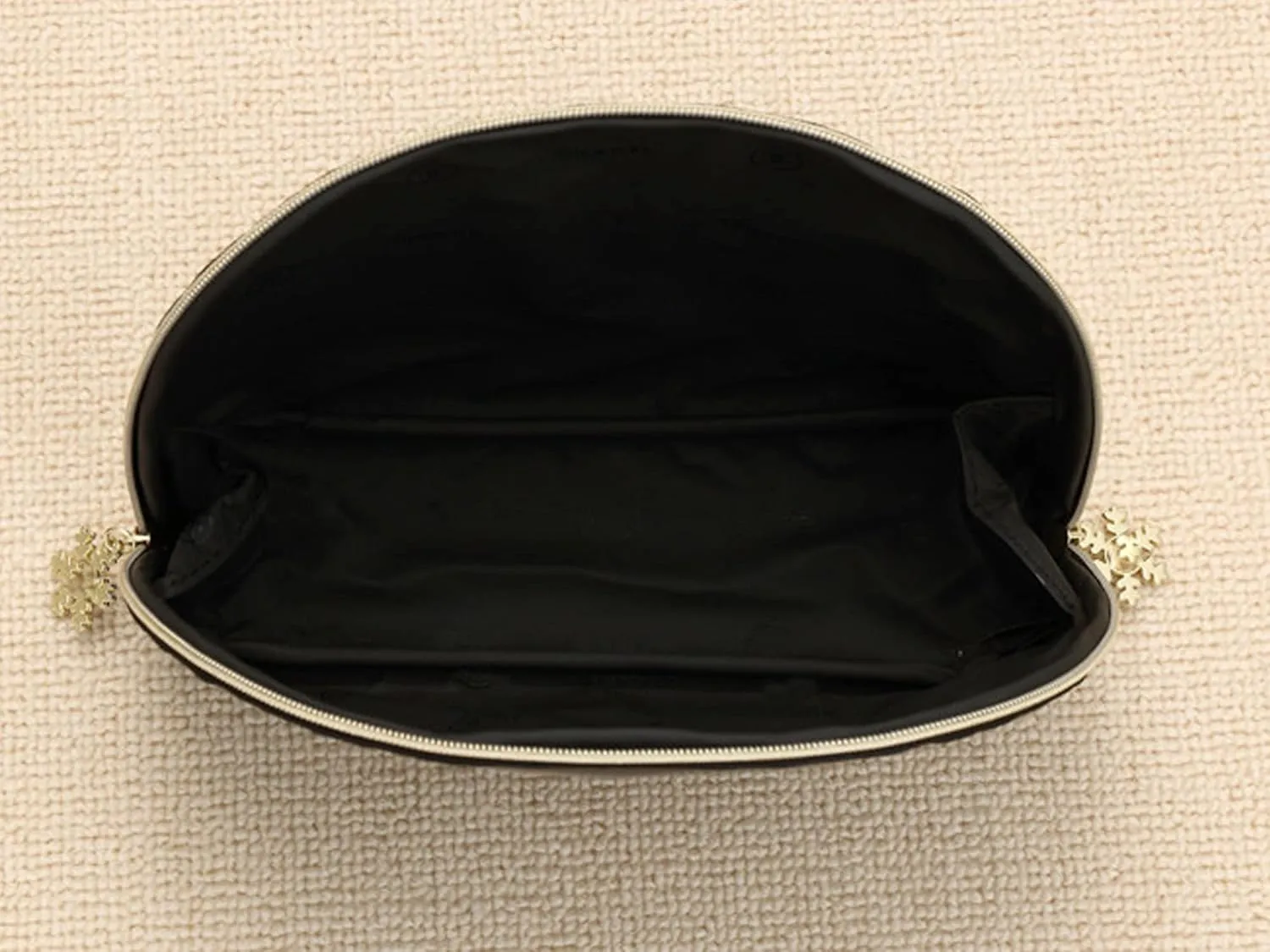 ZLMBAGUS Fashion Cosmetic Bag Patent Leather Makeup Pouch Wristlet Zipper Makeup Case Holder Coin Purse Clutch